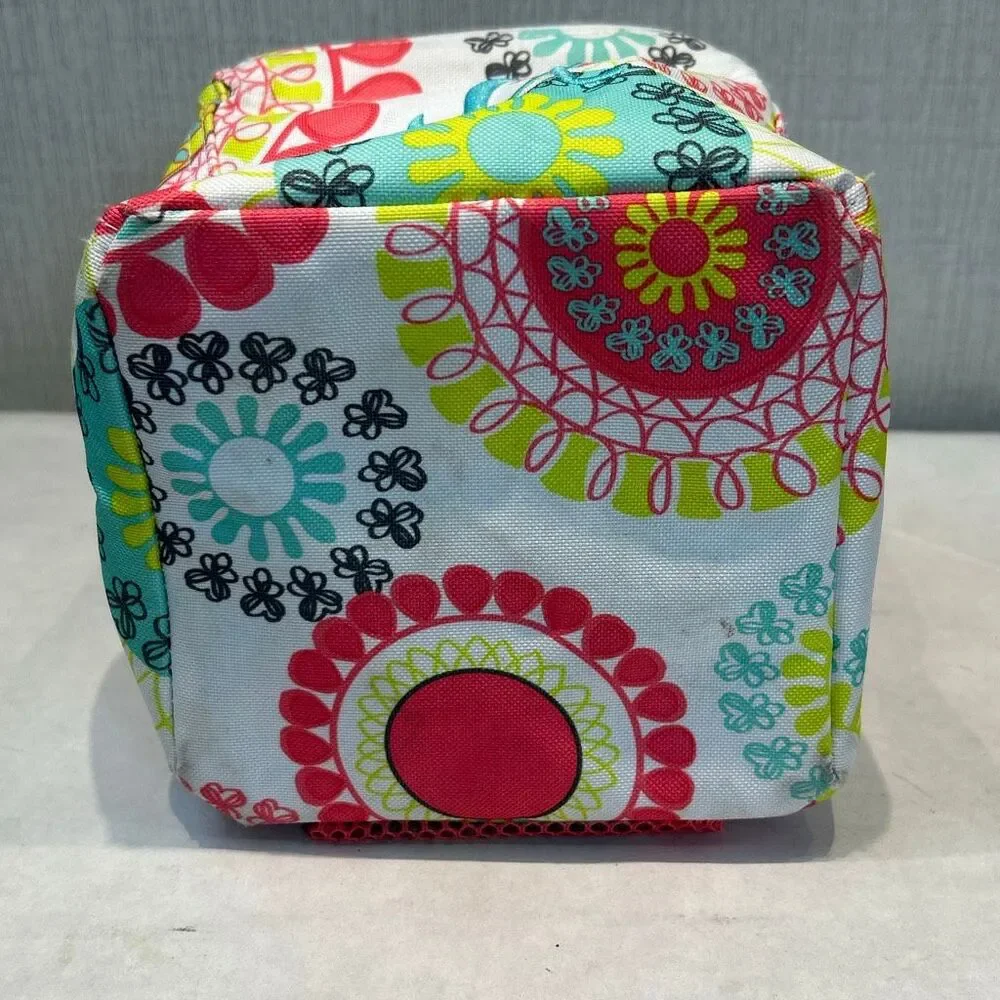 Thirty-One Little Carryall Caddy Mini Storage Bag Reindeer Organization